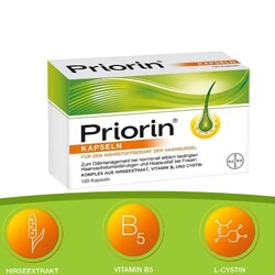 Priorin Kapseln - 120 Stück, PZN 04002065 -Fördert Das Haarwachstum
