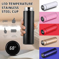 Edelstahl Thermobecher Isolierflasche mit LED Touch Temperaturanzeige Tee 500ml