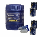 20L Motoröl MANNOL Defender 10W-40 4x MANNOL Motor Flush ADDITIV