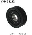 Original SKF Umlenk-/Führungsrolle Keilrippenriemen VKM 38132 für Mercedes-Benz