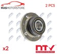 RADLAGERSATZ RADLAGER SATZ HINTEN NTY KLT-FT-016 2PCS V NEU OE QUALITÄT
