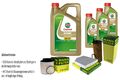 INSPEKTIONSKIT FILTER CASTROL 8L ÖL 5W30 für Audi A4 Allroad 8KH B8 3.0 TDI