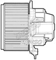DENSO INNERAUMGEBLÄSE GEBLÄSEMOTOR passend für FIAT BRAVO STILO