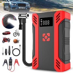 29600mAh Auto KFZ Starthilfe Jump Starter 12V Ladegerät Booster Power Bank PKW
