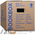 50 Bücherkartons 2-wellig Bookbox Ordnerkartons Archivkartons
