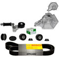 BOSCH 6PK2490+Keilrippenriemensatz Span.A+WP+R.S für Audi A4 A6 A8 Q7 2.7 3.0TDI