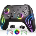 Wireless RGB Gaming Pro Controller für Nintendo Switch | Dual-Shock 6-Axis