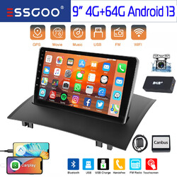 64GB Android 13 Apple CarPlay Autoradio GPS DAB+ Für Renault Megane II 2 2002-09
