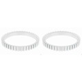 2X VEMO ABS-RINGE HINTEN passend für SMART CABRIO CITY-COUPE CROSSBLADE FORTWO 