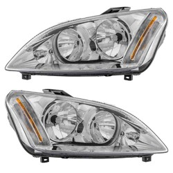 Scheinwerfer Set links rechts Blinker Gelb elektrisch H7 für Ford Focus C-Max