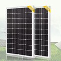 2x200W Monokristallin Solarmodul Solarpanel 400W Photovoltaik PV Wohnmobil/Auto