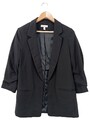 H&M Boyfriend-Blazer Damen Blazer Gr. DE 38 schwarz Business-Look