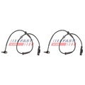 2x FAST ABS-SENSOR RADDREHZAHL VORNE passend für FIAT FIORINO LINEA QUBO