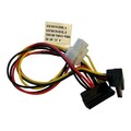 SATA Strom Kabel 4-Pin auf 2 x SATA Original Fujitsu T26139-Y4012-V205