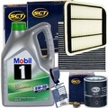 FILTERSET SATZ+MOBIL 1 5W30 ÖL passend für MITSUBISHI ASX GA OUTLANDER 3 1.6+2.0