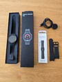 Samsung Galaxy Watch 5 Pro 45mm Titangehäuse mit Silikonarmband - Black Titanium