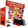 1 Druckerpatrone CLI-581BK XXL Black für Canon (keine original Canon)