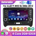 für Audi TT MK2 8J 2006-2012 Autoradio Carplay GPS Navigator WIFI DSP BT 2+32G