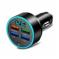 Zigarettenanzünder 4 USB Ladegerät Auto PKW KFZ LKW Adapter Handy Ladestecker DE