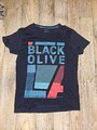 T-Shirt mit Logo - dunkelblau