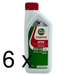 Castrol GTX 10W-40 A3/B4 6x1 Liter