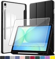 Lonfeid Hybrid Case + 9H Hartglas Samsung Tab S10 Lite / S10 FE/ S9 FE 10.9 -4
