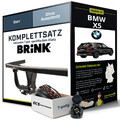 Für BMW X5 Typ F15 Anhängerkupplung starr +eSatz 7pol 11.2013-10.2018 AHK
