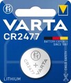 Varta CR2477 CR 2477 Knopfzelle Lithium 3V in Blister