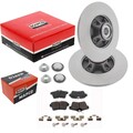 MAPCO BREMSSCHEIBEN 268mm + BELÄGE HINTEN passend für CITROEN C4 DS4 DS5