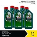 Castrol Magnatec 10W-40 A/B VW Renault MB Fiat ACEA A3/B4 5x1 Liter = 5 Liter