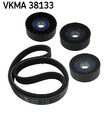 SKF VKMA 38133 V-Ribbed Belt Set for MERCEDES-BENZ
