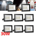 8 Stück 30W LED Fluter Flutlicht Außenlampe Scheinwerfer Baustrahler Kaltweiß DE