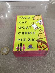 Taco Katze Ziege Käse Pizza Karte Brettspiel Party Spielzeug für 2-8 Spieler ab 8 Jahren 