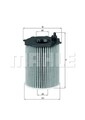 MAHLE / KNECHT Ölfilter passend für CITROEN BERLINGO C1-C5 DS3 FORD FIESTA FOCUS