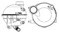 MAHLE Ausgleichsbehälter Kühlmittel Kühlwasserbehälter BEHR CRT 18 000S
