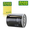 MANN FILTER W610/3 ÖLFILTER FÜR FIAT 500 C PANDA KA HONDA ISUZU KIA LANCIA MAZDA