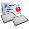 2x Filter Set für Delonghi AC 230 - ACF-2, 5513710021 (HEPA H12 + Aktivkohle)