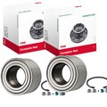 2X FAG RADLAGER-SATZ VORNE PASSEND FÜR SEAT AROSA VW LUPO POLO LINKS+RECHTS