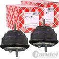 2x FEBI MOTORLAGER HYDROLAGER LI + RE passend für BMW 3er E36 E46 E90 M3 Z3 Z4
