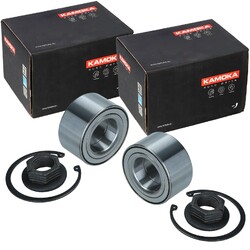 2X KAMOKA RADLAGER-SATZ HINTEN VORNE PASSEND FÜR FORD B-MAX ECOSPORT FIESTA KA+