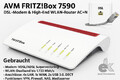 AVM FRITZBox 7590 DSL Modem High End WLAN Router AC+N DECT Basis 800 Mbit/s G3 ✅