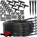 Tropfschlauch Bewässerungschlauch Bewässerungssystem Gartenschlauch 50m Set XXL