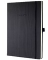 SIGEL Notizbuch Conceptum® ca. DIN A4 liniert, schwarz Hardcover 194 Seiten
