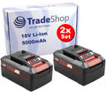 2x Li-Ion Akku 18V / 5000mAh für Einhell P-X-C Plus ersetzt 45.114.36  