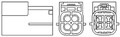 MAGNETI MARELLI Lambdasonde Sensor Abgassteuerung 466016355053 für K12 NISSAN 3