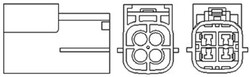 MAGNETI MARELLI Lambdasonde Sensor Abgassteuerung 466016355053 für NISSAN MICRA