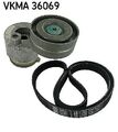 SKF Keilrippenriemensatz  u.a. für MITSUBISHI, NISSAN, OPEL, RENAULT, VOLVO