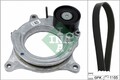 Schaeffler INA Keilrippenriemensatz 529 0488 10 für BMW 1er F21 F20 2er F22 F87