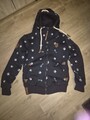Damen sweat jacke mit kapuze hoodie fleece Herbst /Winter