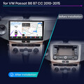 Android 13 Autoradio 6+128GB für Passat B7 ab 2010 Navi GPS 2Din Carplay Radio